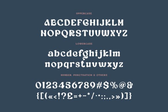 Morgian Font PNG with transparent background - Preview 4