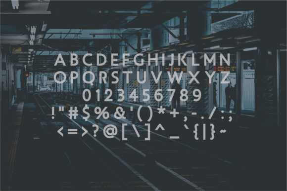Protuze Font PNG with transparent background - Preview 2
