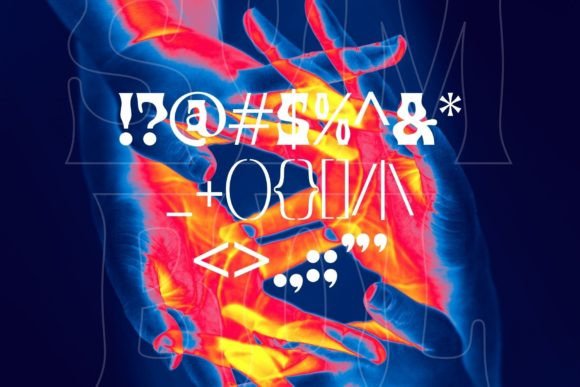 Psychedelic Reminiscent Font PNG with transparent background - Preview 6