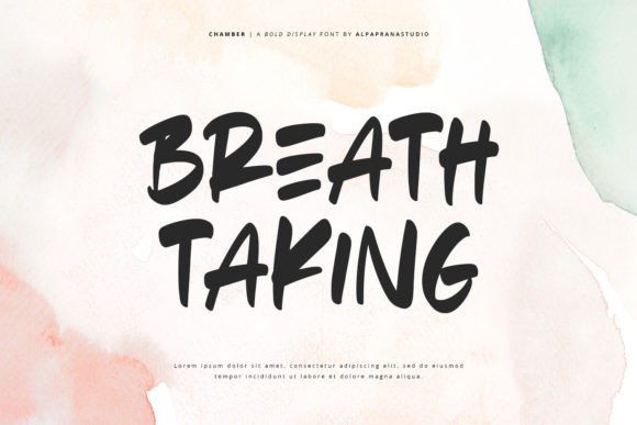 Chamber Font - Preview 1