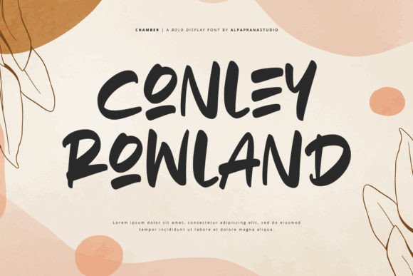 Chamber Font - Preview 4