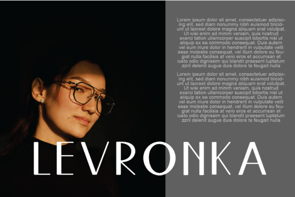 Monokrom Font PNG with transparent background - Preview 4