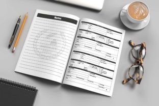 Notary Journal and Log Book for Women Graphic by YOOY · Creative Fabrica