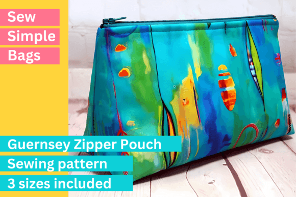 X3 Pattern Designs 5 Zipper Pouch Sewing Pattern Designs & Graphics