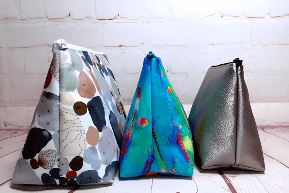 handmade zipper pouch sewing pattern