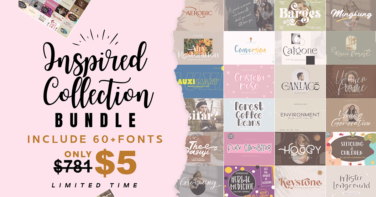 Inspired Collection Bundle Bundle · Creative Fabrica