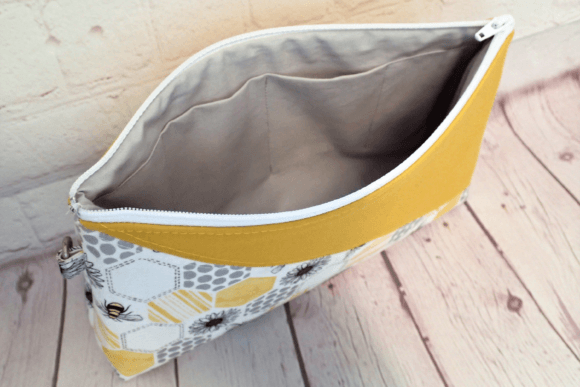 DIY zipper clutch bag pattern