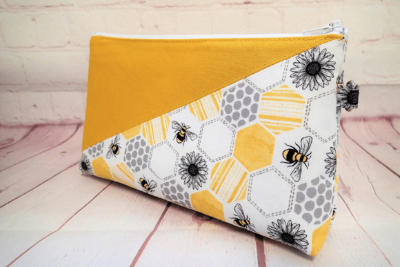 DIY clutch bag sewing project