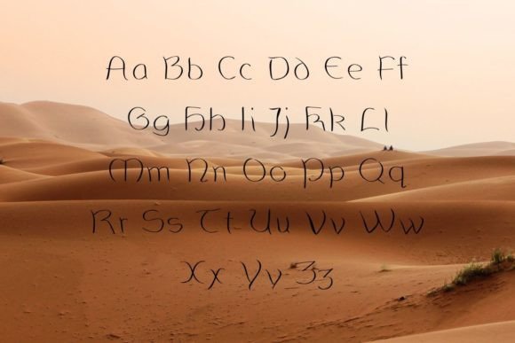 Abydossian Font - Preview 1