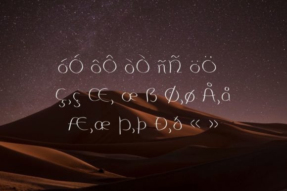 Abydossian Font - Preview 4