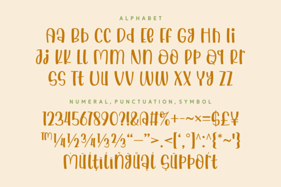 Flying Unicorn Font - Preview 4
