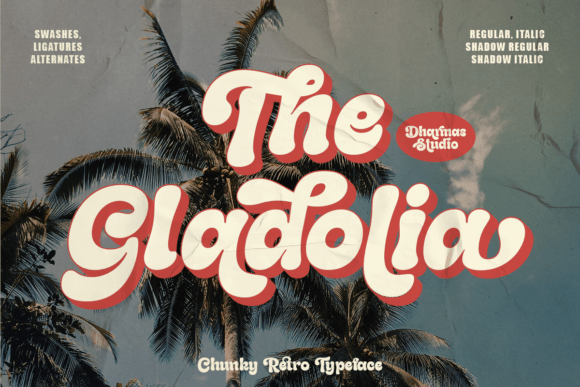 Gladolia Font - Preview 1