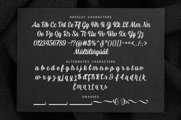 Haesley Font - Preview 5