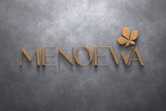 Menoewa Font PNG with transparent background - Preview 5