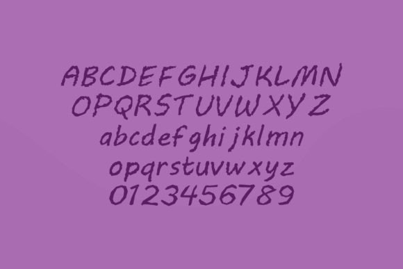 Miringin Font PNG with transparent background - Preview 3
