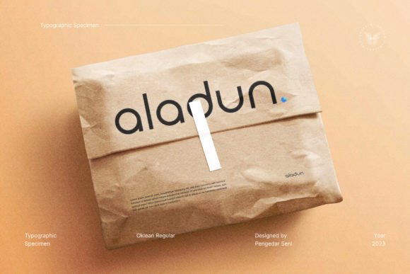 Oklean Font PNG with transparent background - Preview 6