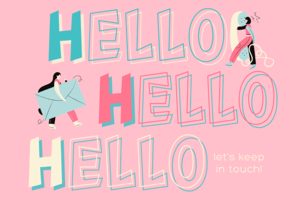 Pop Art Font PNG with transparent background - Preview 2