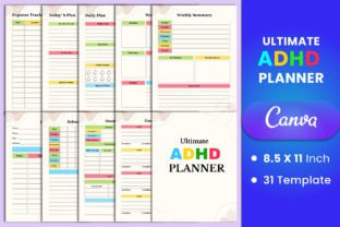 20 Editable Mega Bundle Canva Planner Graphic by munjixpro · Creative ...