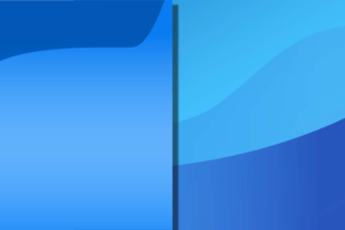 Abstract Blue Gradient Backgrounds Graphic by VYCstore · Creative Fabrica