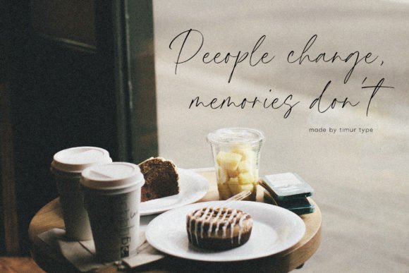 Aromatic Signature Font - Preview 1
