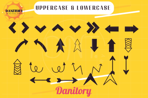 Arrow Font - Preview 1