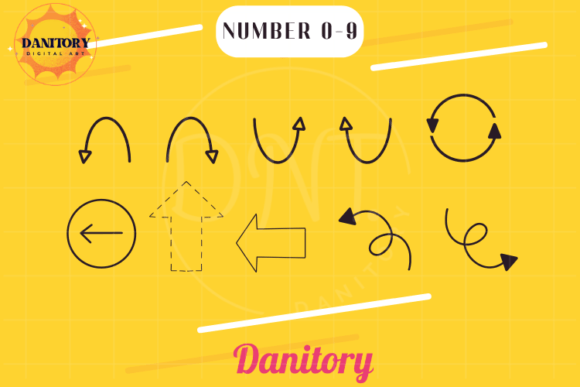 Arrow Font - Preview 2