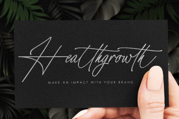 Artistic Signature Font - Preview 2