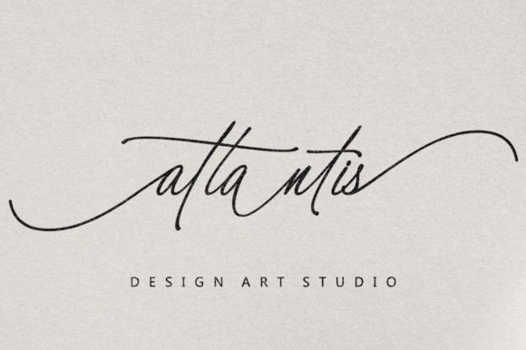 Artistic Signature Font - Preview 3
