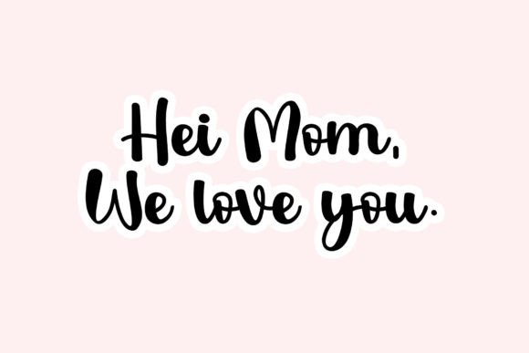 Beauty Mother Font - Preview 4