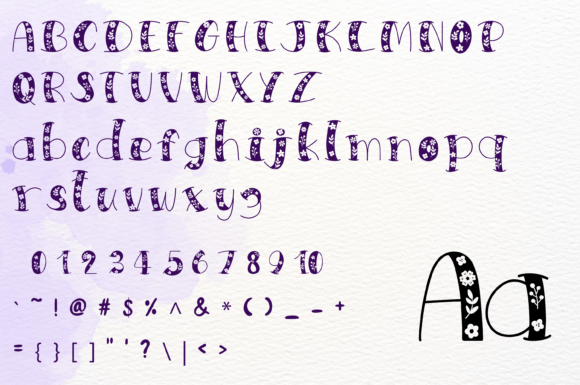 Blooming Season Font - Preview 2