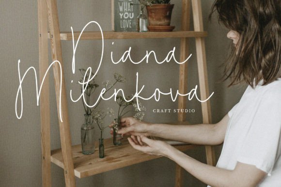 Brittaney Memories Font - Preview 2