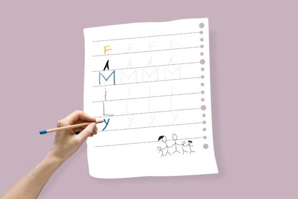 Childstype Font PNG with transparent background - Preview 1