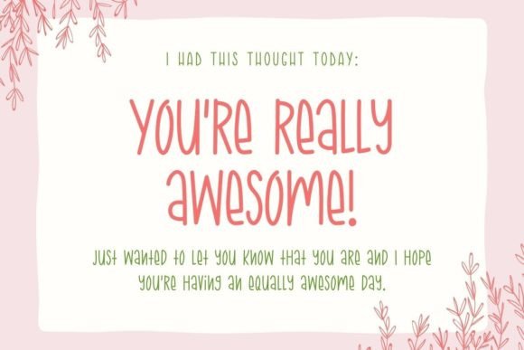 Flamingo Font - Preview 3