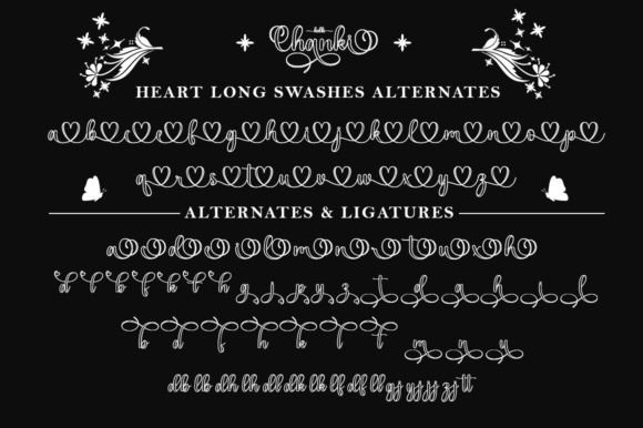 Hello Chanki Outline Font - Preview 3