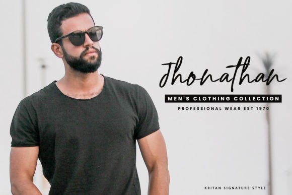 Kritan Font PNG with transparent background - Preview 3