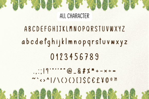 Lazy Day Font PNG with transparent background - Preview 5
