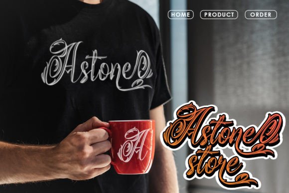 Magical Darkness Font PNG with transparent background - Preview 2