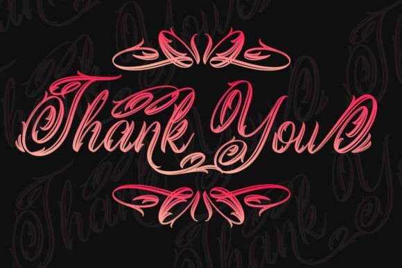 Magical Darkness Font PNG with transparent background - Preview 6