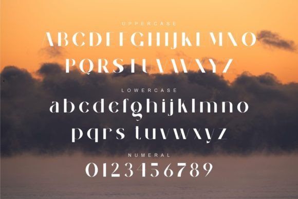 Mavisa Font PNG with transparent background - Preview 4
