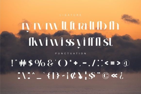 Mavisa Font PNG with transparent background - Preview 5