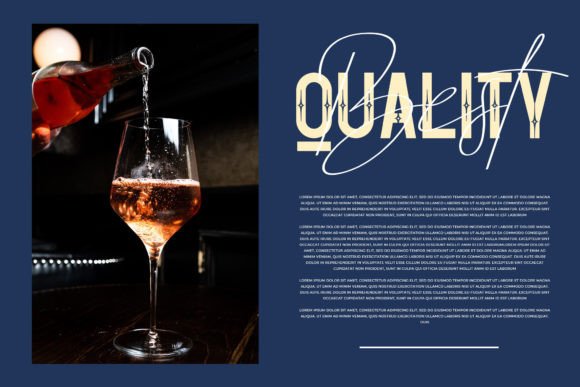 Montelgo Duo Font PNG with transparent background - Preview 1