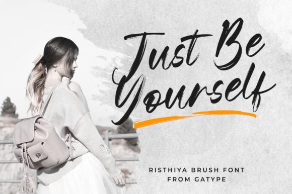 Risthiya Font PNG with transparent background - Preview 1