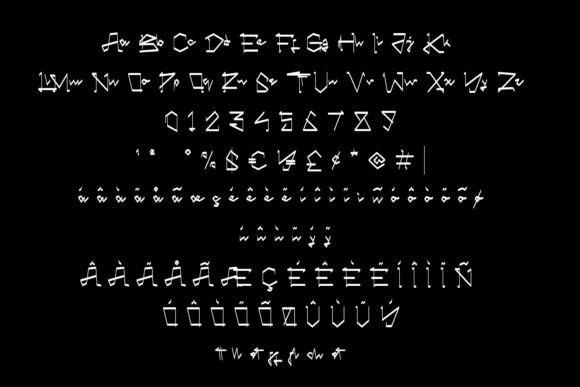 Romacht Font PNG with transparent background - Preview 4