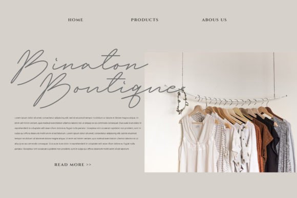Santrome Font PNG with transparent background - Preview 2