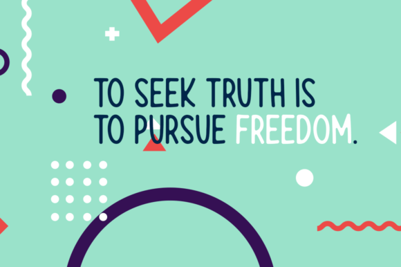 Seek Truth Font PNG with transparent background - Preview 1