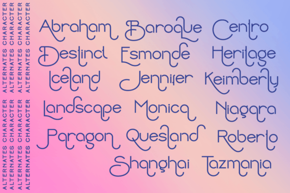 Barcolena Font - Preview 1