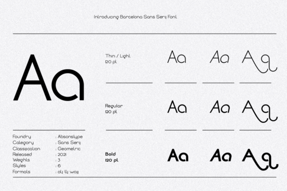 Barcolena Font - Preview 4