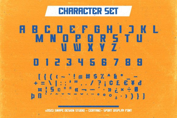 Certanz Font - Preview 1