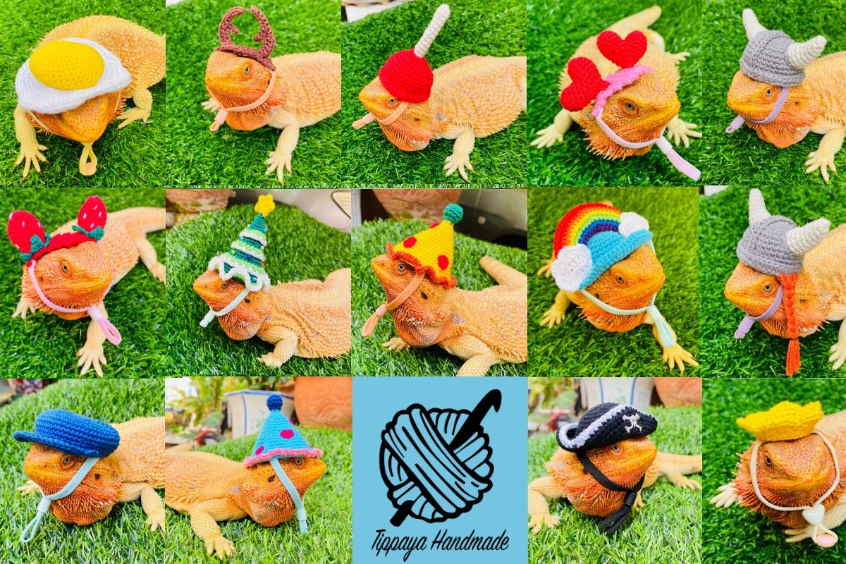 Crochet Headband Pattern for Bearded 3