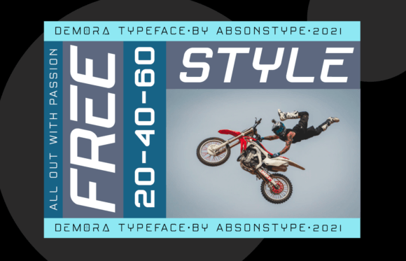 Demora Font - Preview 3